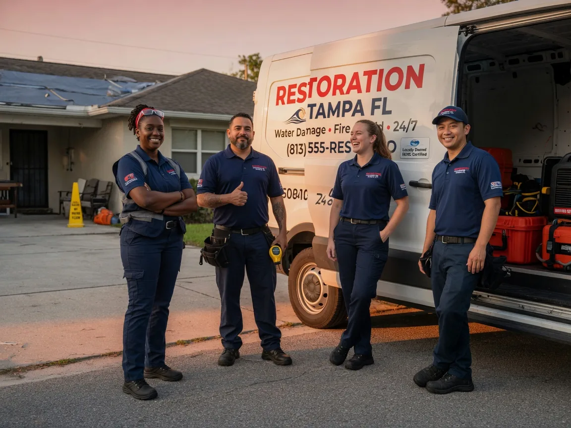 Water Damage Restoration company in New Auburn, WI
